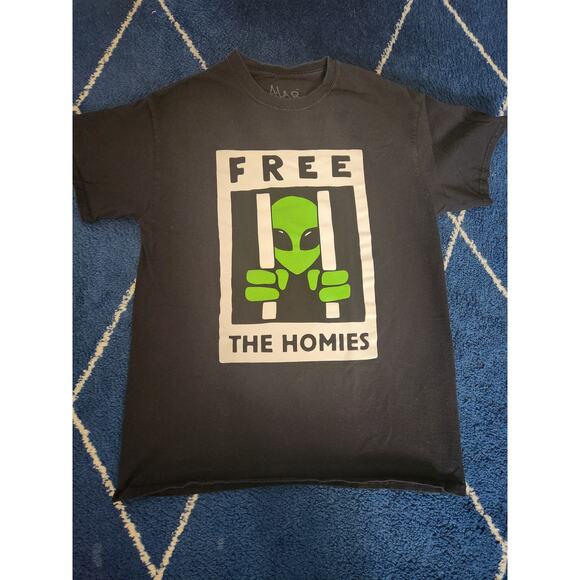 Free the Homies Unisex Tee Shirt Med - Picture 1 of 4